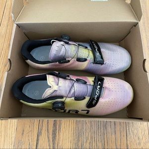 Multicolored Cycling Shoes